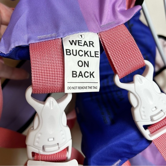 Swim Vest Life Jacket Kids Ages 3-6 Girls, Toddler Floaties pink flamingo NEW - Picture 3 of 6